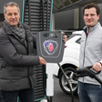 Ralph Schwaiger, Geschäftsführer Wiegele Trucks und Johannes Hofer, Geschäftsführer Conversio GmbH (v.l.)