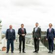 von links nach rechts: Rolf Dreisbach, Peter Umundum, Alexander Kainer, Wolfram Senger-Weiss