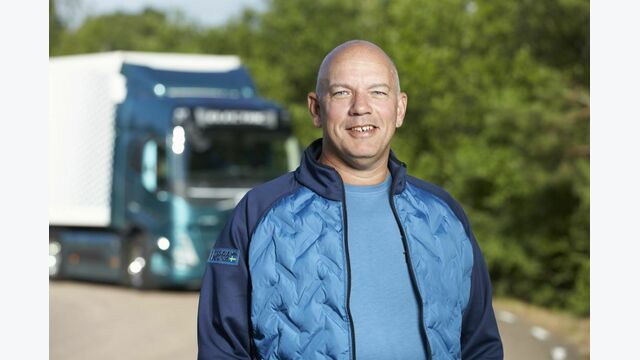 Tobias Bergman von Volvo Trucks im Porträt