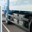 truck, electric, charging, station, battery, transportation, fleet, cargo, lorry, transport, delivery, car, vehicle, trailer, freight, shipping, industry, business, logistic, trucking, big, heavy, semi, clean, energy, zero, emission, charge, renewable energy, power, technology, socket, cable