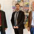 von links: Sebastian Kummer, Ludwig Fliesser, Hermann Knoflacher