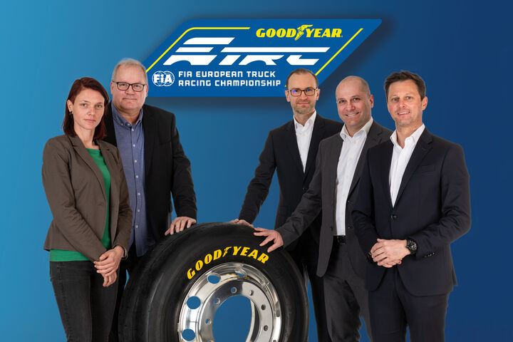 Goodyear Titelsponsor der Königsklasse im Truck Racing