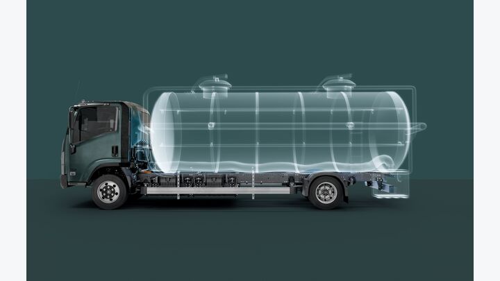 Der BAX ist modular. Hier ein beispielhafter Einsatz als Tankwagen