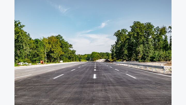 Autobahnabschnitt