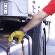 tanken, lkw, diesel, benzin, tankstelle, hand, tank, arm