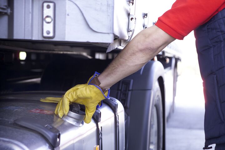 tanken, lkw, diesel, benzin, tankstelle, hand, tank, arm