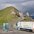 Elektro LKW am Großglockner Erfolgreicher Test mit einem 26 Sattelzug mit voller E-Power emissionsfrei auf den höchsten Berg Österreichs Foto: Grohag/Franz Neumayr 4.7.2022 ABDRUCK HONORARFREI