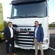 DI Thomas Ernst, Geschäftsführer Partsch und DI (FH) Gerald Puffitsch Sales Manager von DAF Trucks