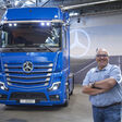 Uebergabe Actros L Driver Extend+ an WEBER Maschinenbau