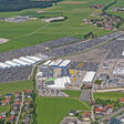 Luftaufnahme Lagermax Terminal Autologistik Straßwalchen