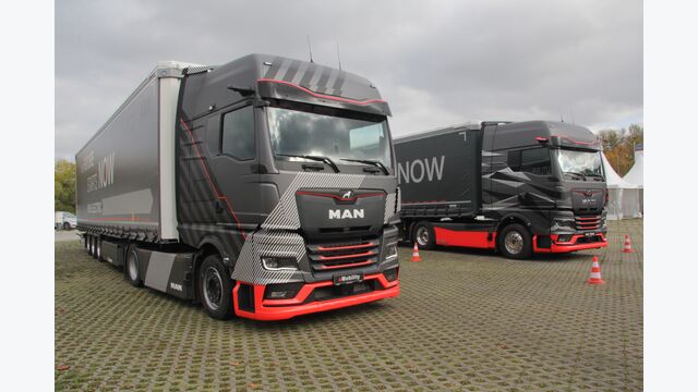 2 Man E-Truck Sattelzugmaschinen