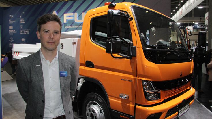 Philipp Panter, Head of Sales, Marketing & Customer Service bei FUSO Europe