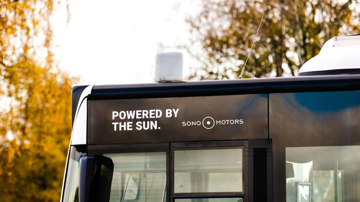 © Stephan Schaar / Sono Sono Motors und pepper präsentieren E-Bus mit Solartechnologie