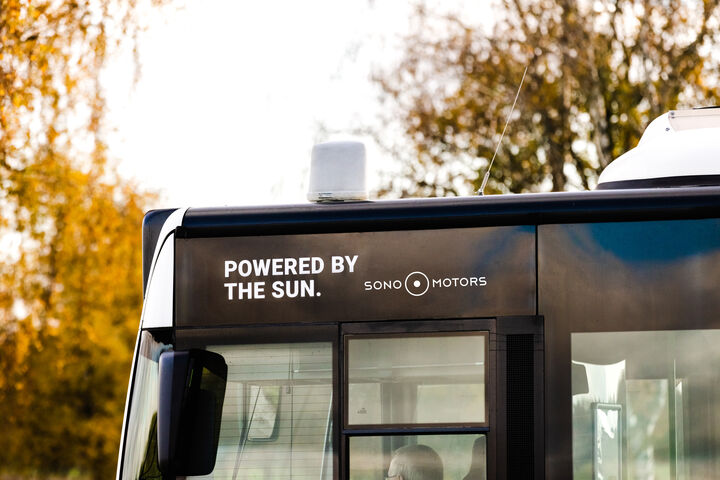 Sono Motors und pepper präsentieren E-Bus mit Solartechnologie