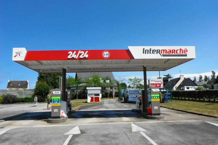 UTA Intermarché Tankstelle
