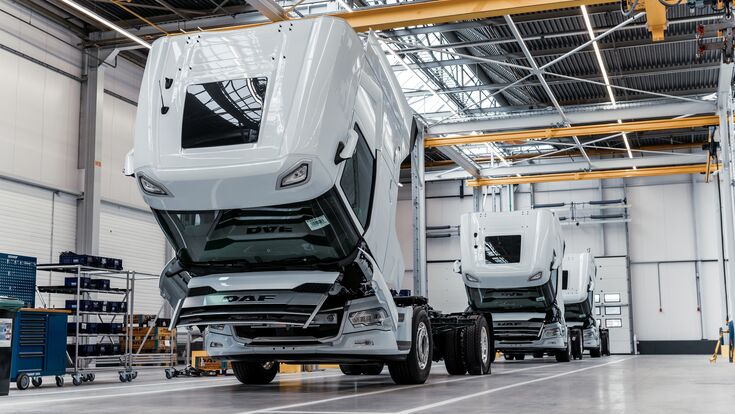 © DAF TRUCKS NV DAF starts assembly factory for electric trucks