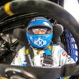 Pilot im Cockpit vom Iveco Race Trucks der FIA European Truck Racing Championship