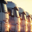 business delivery truck lkw industry logistic road semi semi-truck speed storage street lastwagen fleet supply trailer transportation transporter travel trucking vehicle white ship shipping
