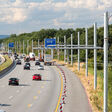 elektro-autobahn e-highway e highway ehighway lkw strom oberleitung elektro elektromobilität diesel umwelt öko autobahn darmstadt gräfenhausen a5 elektrisch langen mörfelden hybrid hybrid-lkw elisa neubau teststrecke test