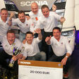 Riesige Freude beim Scania Team aus Kirchbichl