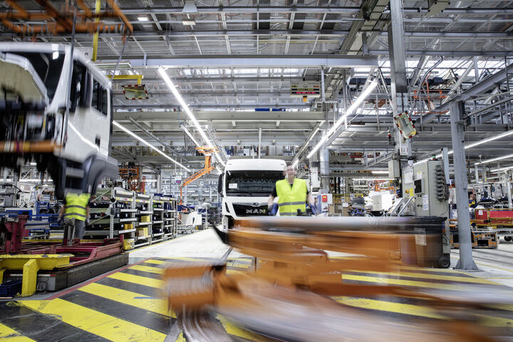 Lkw-Produktion