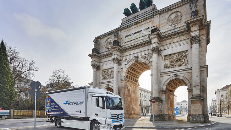 © Daimler Daimler Trucks Technology Daimler Global MediaSite Press Archives eActros Electric mobility Trucks Trucks & Buses Neue Motive 2020 Mercedes-Benz Final customer assignment as part of the ?Innovation Fleet? 04 - 2021 MediaSite Brands & Products 2021 Press Releases sorted by years