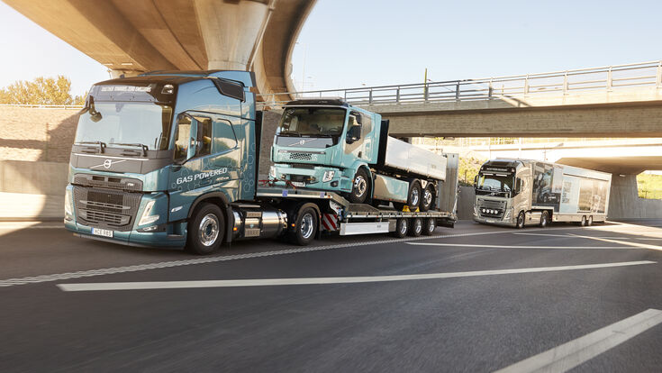 © Volvo Trucks Volvo FH FE Electric FM LNG