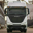 Nikola Brennstoffzellen Lkw im Hafen