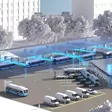 Siemens E-Lkw Ladestation Laden