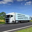 Truck transportation on the road