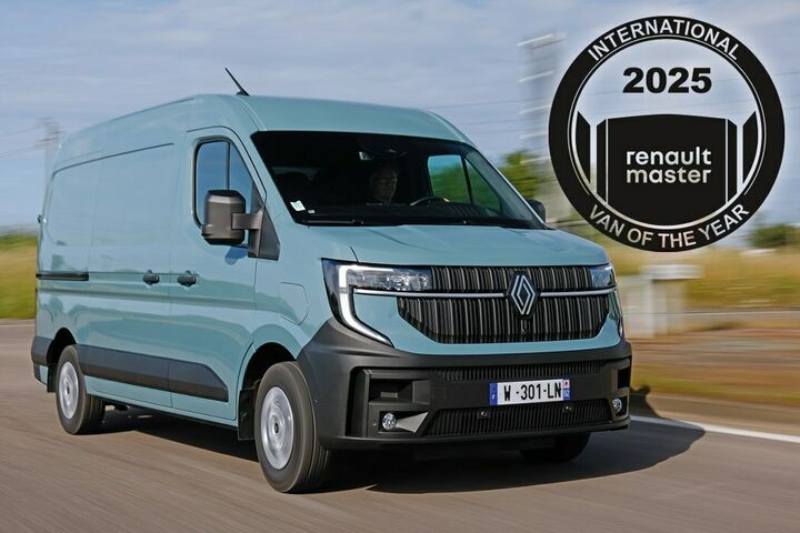 Der Renault Master ist der aktuelle Van of the Year 2025