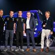 (v.li): Claudio Bellina, Marco Arnoletti, Danilo Petrucci & Roberto Righi