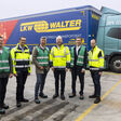 v.l.n.r. Christoph Zmugg (Group Division Manager | LKW WALTER), Patrick Redl (Logistics Manager | Coca Cola HBC), Michael Krainthaler (Vorstand | LKW WALTER), Felix Sprenger (Supply Chain Director | Coca Cola HBC), Jozef Suchal (Senior Sales Manager | LKW WALTER) und Gerald Leichtfried (Distribution Manager | Coca Cola HBC)