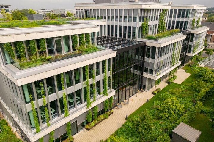 Die Firmenzentrale von DKV Mobility in Ratingen.