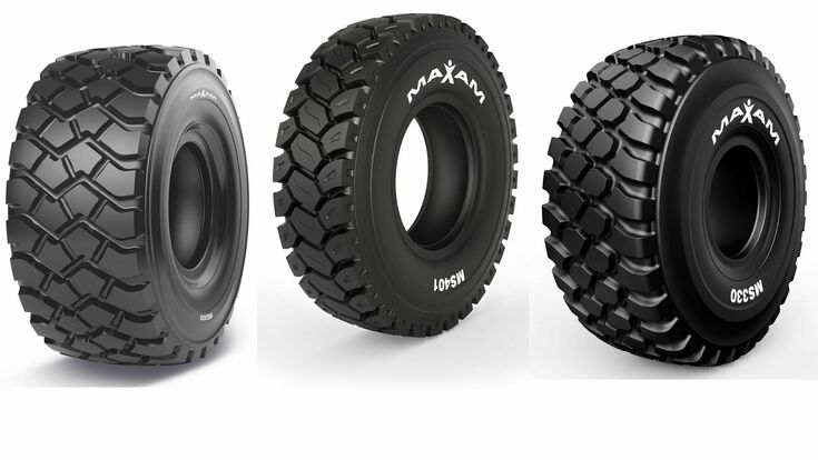 © Maxam Ein Einblick in das Reifenportfolio: Maxam MS302, Maxam MS401 und Maxam MS330