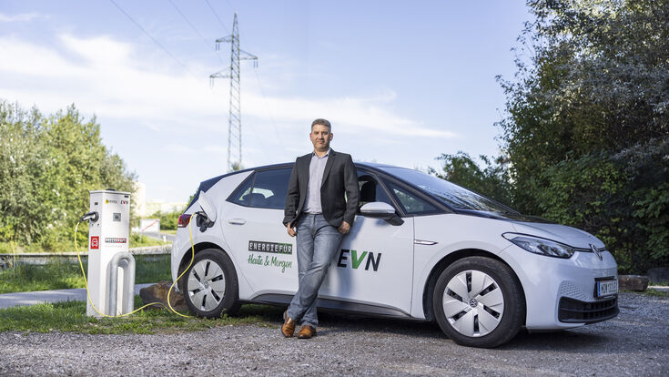 Roman Nowatschek, Leiter der Elektromobilität bei der EVN