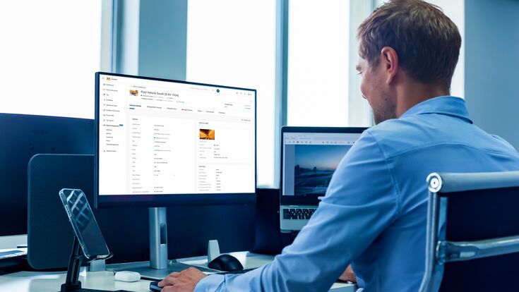 © DKV Mobility Die neue DKV Fleet Management Software möchte das Fuhrparkmanagement erleichtern und effizienter gestalten.