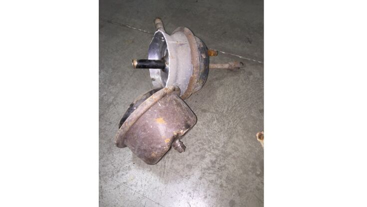 © TSE Brakes GmbH Korrodierte Bauteile sind der größte Schwachpunkt herkömmlicher Bremszylinder