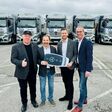 Martin Schmidt, Lkw Verkauf Pappas in Pension, Franz Kolm, Fuhrparkleiter Zwettler Brauerei, Sven Neumüller, Lkw Verkauf Pappas, Reinhard Sisl, Lkw Verkaufsleiter Pappas Wr. Neudorf
