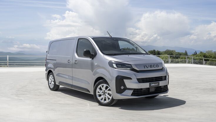 Bei der 50-Jahres Feier war unter anderem der neue Iveco eJolly zu sehen.