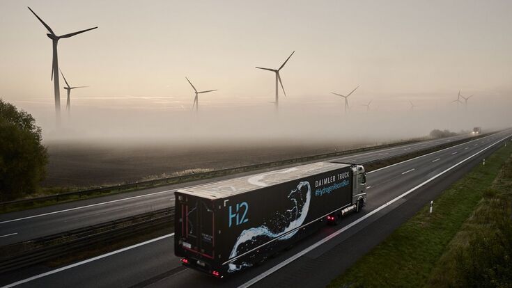 Wasserstoff-LKW