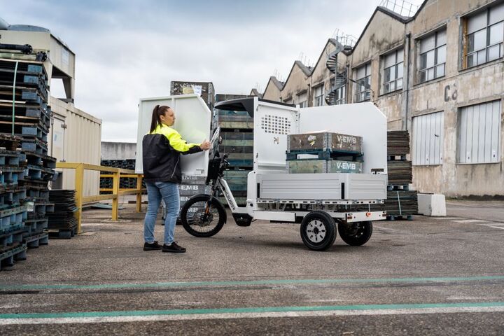 Lastenrad von Kleuster und Renault Trucks
