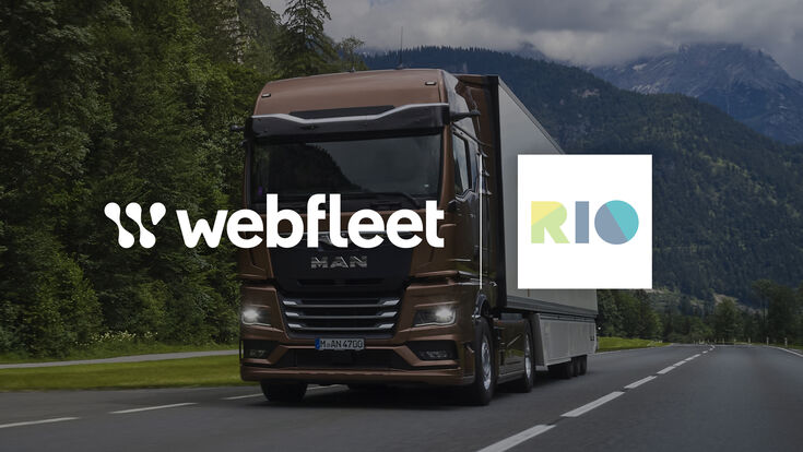 Partnerschaft Webfleet RIO