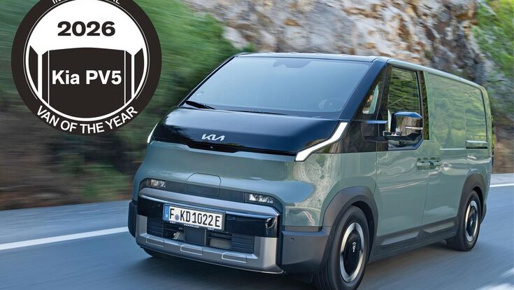 Kia wurde mit dem neuen PV5 „International Van of the Year 2026“