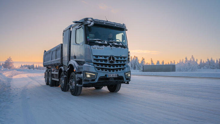 Der neue eArocs 400 überzeugt im Wintertest bei minus 20 Grad.