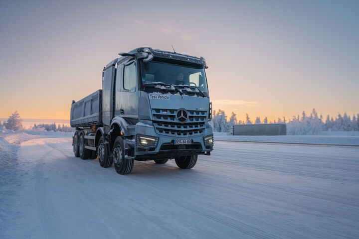 Der neue eArocs 400 überzeugt im Wintertest bei minus 20 Grad.