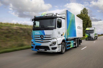 Mercedes-Benz eActros 400 und eActros 600