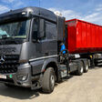 Wendiger Spezial-Lkw für den Forsteinsatz