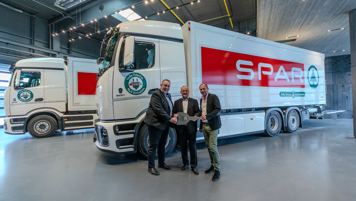EMPL liefert vollelektrische Lkw an SPAR
